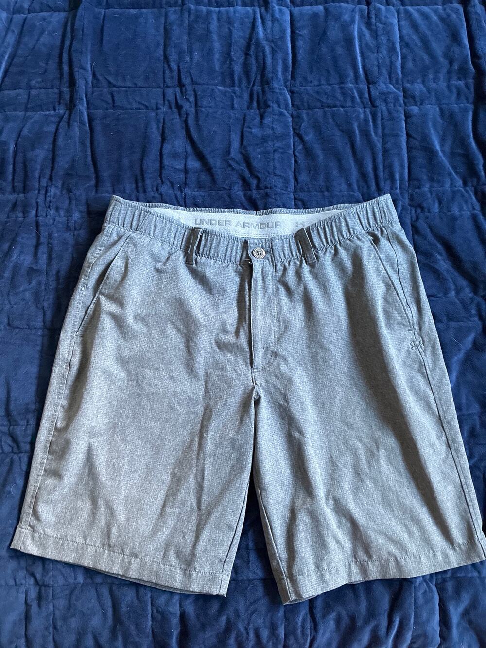 Under Armour Men's Match Play Vented Shorts Grey 36